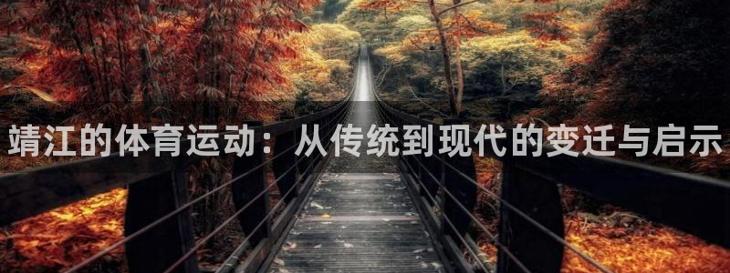 球速体育：靖江的体育运动：从传统到现代的变迁与启示